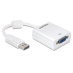 USB 2.0 to VGA adapter to connect an external display. DELOCK