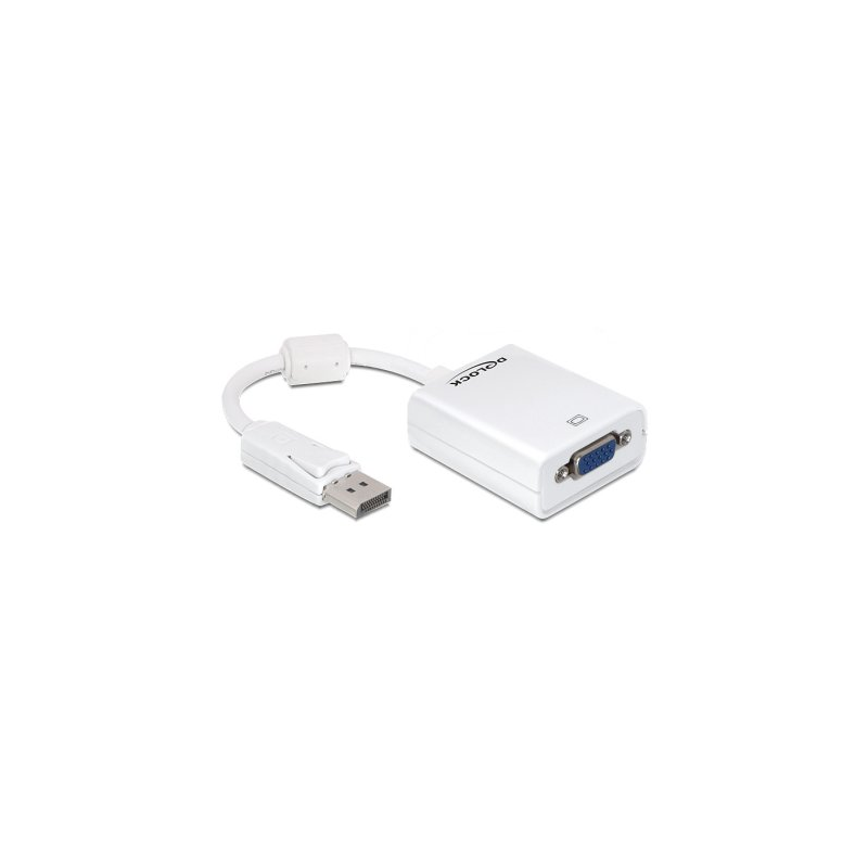 USB 2.0 vīrieša–VGA sievietes adapteris