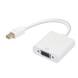 Mini DisplayPort para cabo VGA para Macbook Pro e Macbook Air