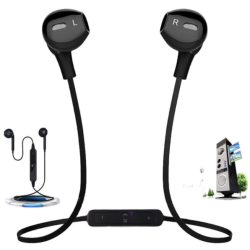 Bluetooth-Headset für sportliche Aktivitäten Farbe: Schwarz / Weiß