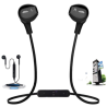 Auriculars Bluetooth per a activitats esportives color Negre / blanc