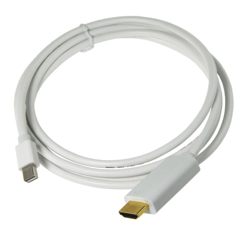 Forlænget Mini DisplayPort til HDMI-kabel Macbook Pro og Macbook Air