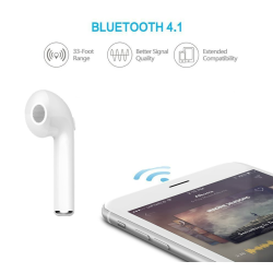 Bluetooth bezvadu austiņas priekš iPhone, Samsung, Mac, MP3