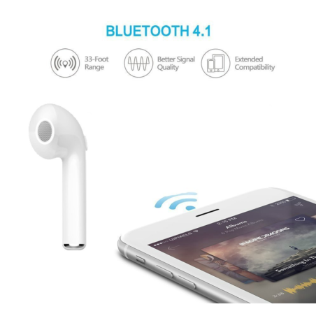 Auriculares inalámbricos bluetooh para iPhone, Samsung, Mac, MP3