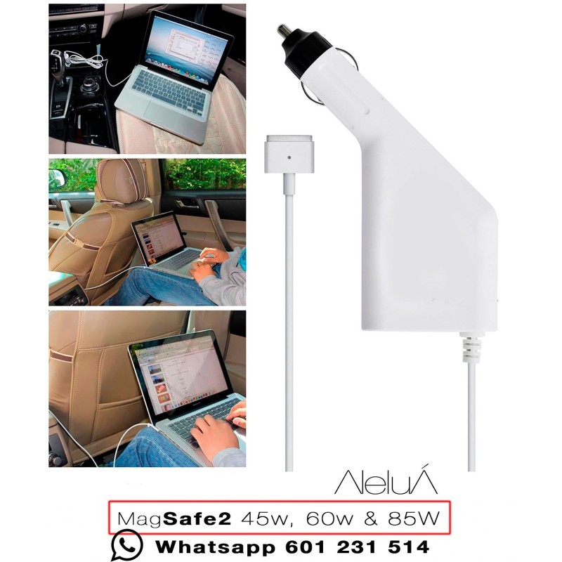 Cargador coche Magsafe-2 para Macboook Air y Macbook Pro Retina