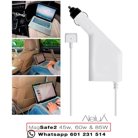 Cargador coche Magsafe-2 para Macboook Air y Macbook Pro Retina