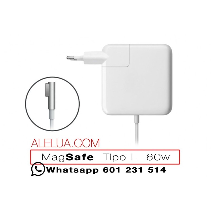 60W Cargador Compatible para Apple Macbook | 16.5V - 3.65A | MAGSAFE