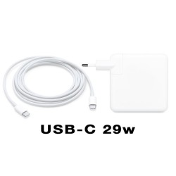 Cargador USB 3.1 Tipo-c de 29w para Macbook 12"