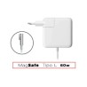 60w charger for Macbook and Macbook Pro 13" Magsafe-1 connector